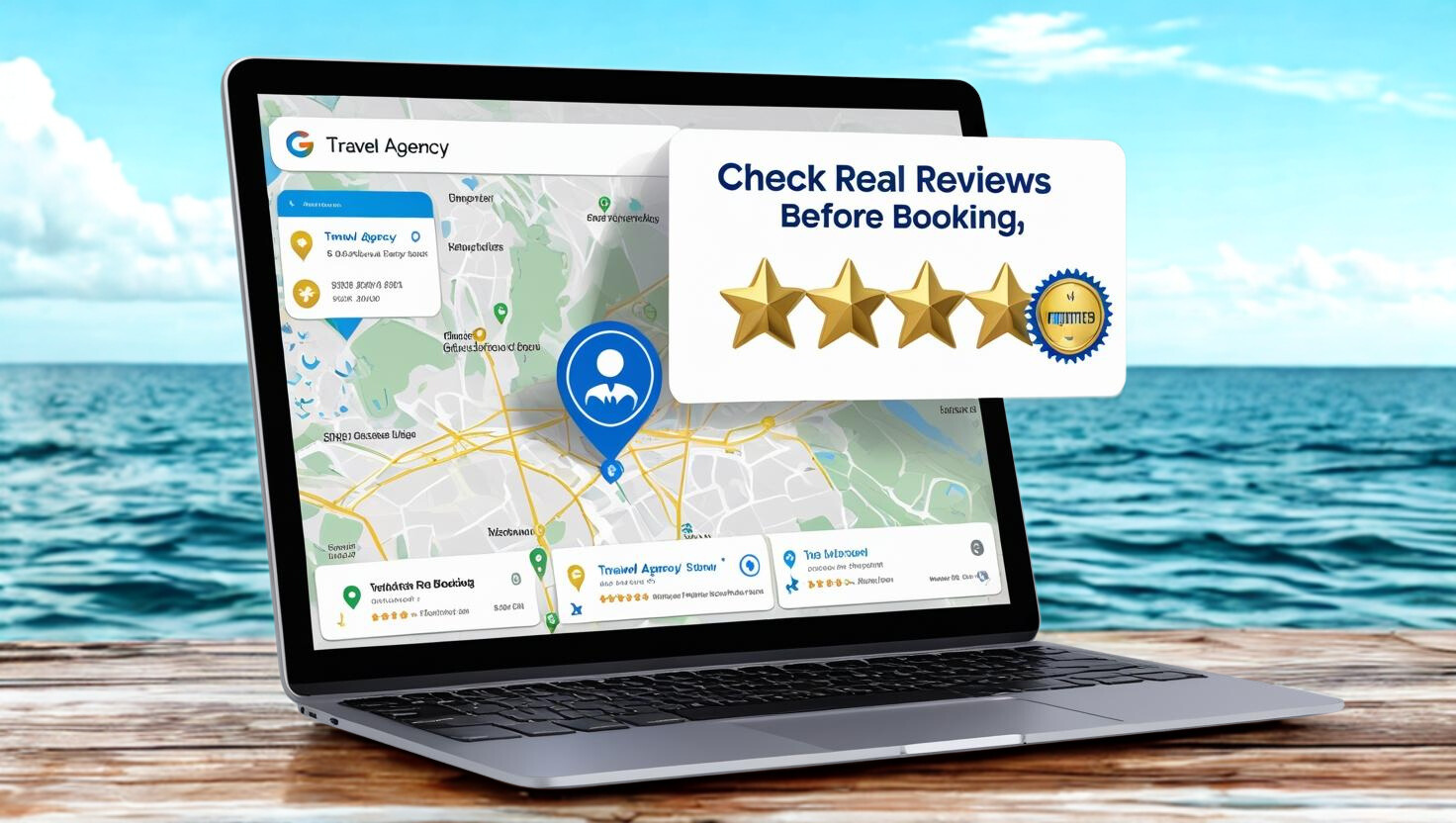 Reseñas verificadas en Google Maps son clave para evitar estafas al reservar viajes