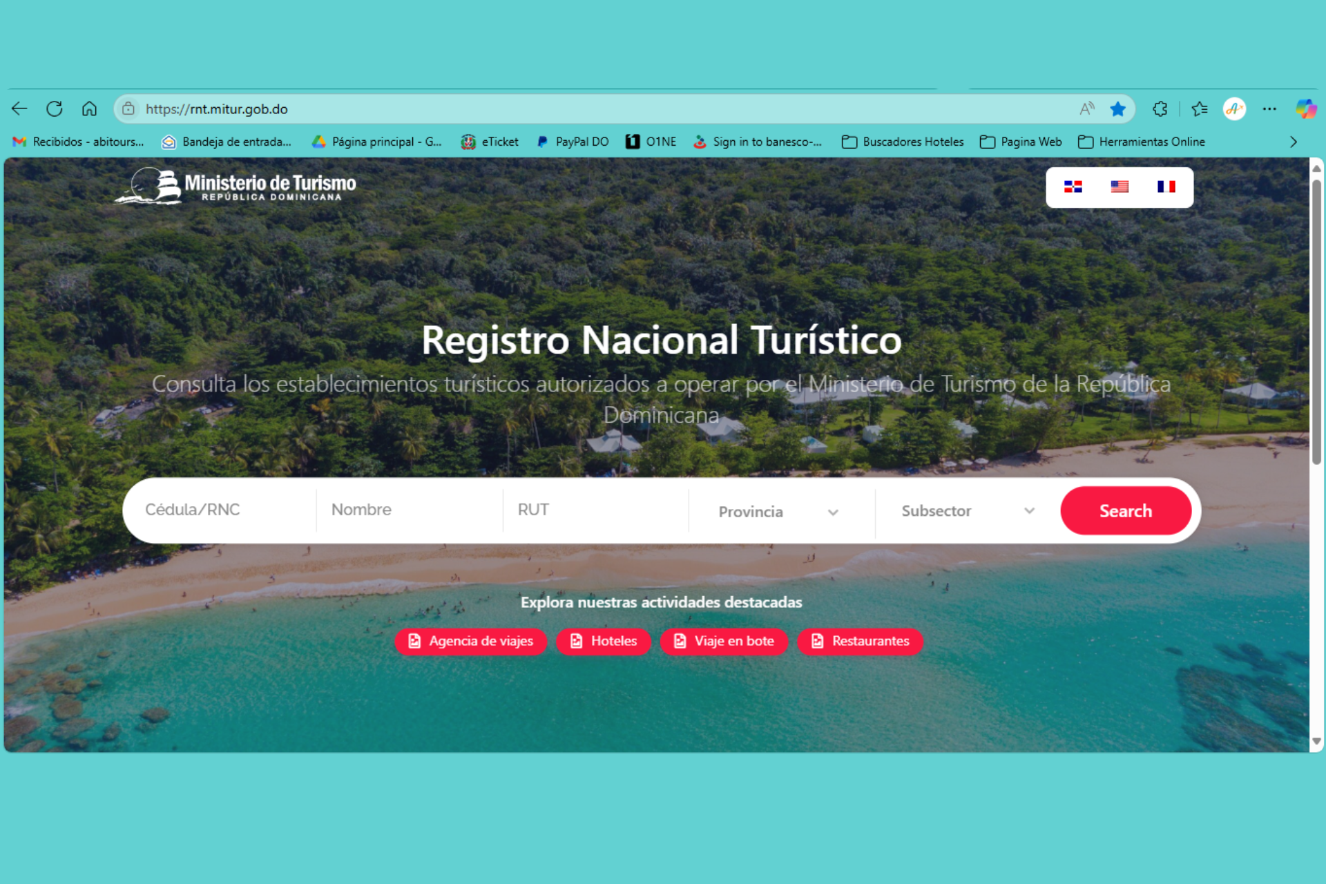 Verifica en MITUR para evitar estafas al reservar viajes